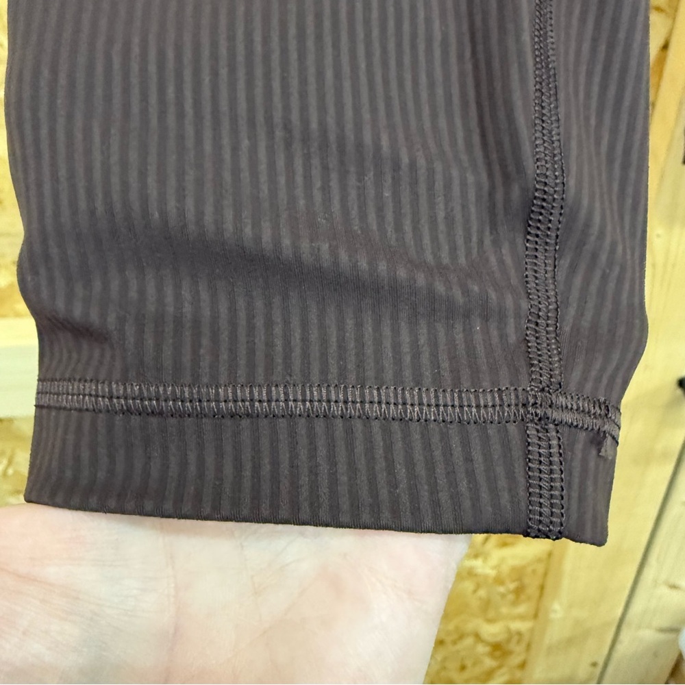 Lululemon Wunder Train Ribbed High Rise Leggings size 6 Like New - Picture 9 of 9